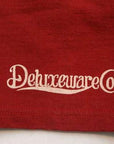 DELUXEWARE (デラックスウエア)　半袖Tシャツ　DLT-1602F　"MIAMI MOTORCYCLE"　レッド