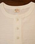 WARE HOUSE (ウエアハウス)　ヘンリーネック・Tシャツ　4601　オフ
