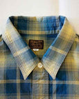 DELUXEWARE (デラックスウエア)　長袖シャツ　LV-28　"60s CHECK PATTERN"　ネイビー