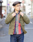 JELADO (ジェラード)　フィールドジャケット　CT03443　"CM43 HBT Field Jacket"　オリーブ