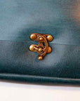 Dapper's (ダッパーズ)　ミニショルダーバッグ　1530　"Horsehide Leather Mini Shoulder Bag"　青碧ブルー