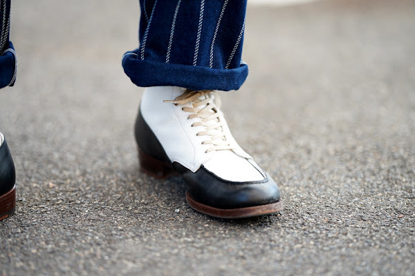 Dapper's (ダッパーズ)　ワークパンツ　1270　"Classical Railroader Work Pants"　インディゴウォバッシュ・ロープストライプ
