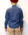 JELADO (ジェラード)　長袖ウエスタンシャツ　JP71104　"Round up shirt (ラウンドアップシャツ)"　オールドネイビー