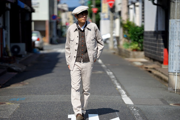 DALEE'S (ダリーズ)　スリムトラウザー　"Truman NW (トルマンNW)"　...30s SLIM TROUSER　スワローベージュ