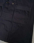 DALEE'S (ダリーズ)　ショップコート　"Union.Coat (ユニオンコート)"　...1920s SHOP COAT　ダーク・ウォバッシュストライプ
