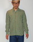 JELADO (ジェラード)　長袖ワークシャツ　JP51104　"Railroader Shirts (レイルローダーシャツ)"　グリーン