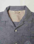 JELADO (ジェラード)　半袖オープンカラーシャツ　SG52122　"Westcoast Shirts (ウエストコーストシャツ)"　インディゴ