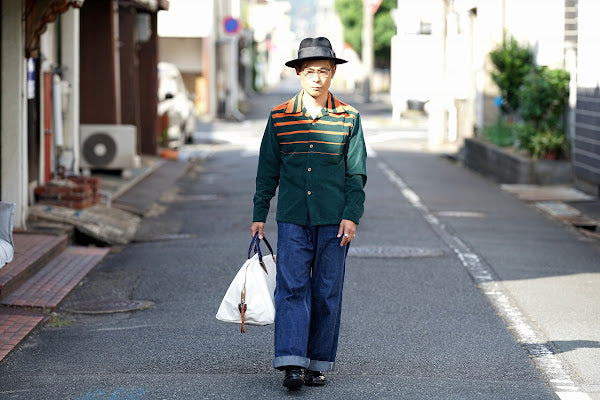 John Gluckow (ジョン・グラッコー)　セーラーズ・トランジット・バッグ　JG-B03　"Sailor's Transit Bag"　キナリ