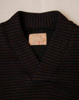 DALEE'S (ダリーズ)　Vネック・コットンニット　"ARMEE KNIT"　...ANTIQUE KNIT　US.ボーダー