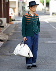 STYLE EYES (スタイルアイズ)　コーデュロイ・スポーツシャツ　SE29383　"STRIPE"　グリーン