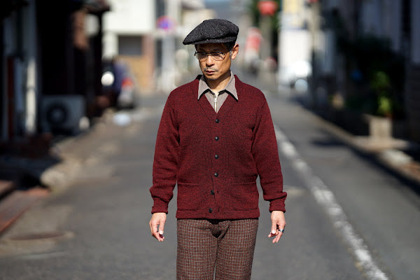 Dapper's (ダッパーズ)　ハイバックトラウザース　1600　"Classical Narrow Trousers Type Hi-Back"　ブリック/ブラック・クラシックチェック