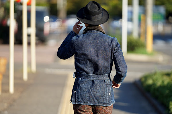 Dapper's (ダッパーズ)　ハイバックトラウザース　1600　"Classical Narrow Trousers Type Hi-Back"　ブリック/ブラック・クラシックチェック