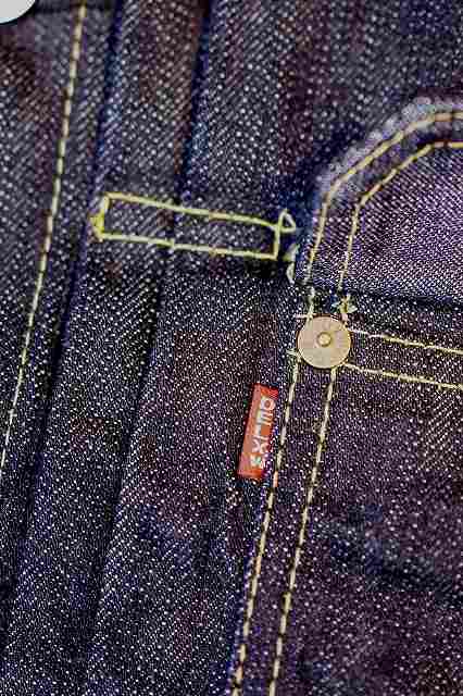 DELUXEWARE (デラックスウエア)　ジージャン　DX4015　"FIRST MODEL JACKET"　インディゴ・ワンウォッシュ