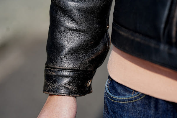 JELADO (ジェラード)　レザージャケット　JP94409　"44 Leather Jacket"　ブラック