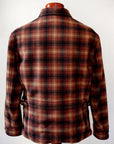 DELUXEWARE (デラックスウエア)　シェットランドウールジャケット　DX111　"50s WOOL JACKET"　レッド
