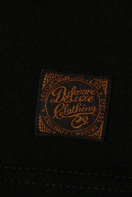 DELUXEWARE (デラックスウエア)　半袖Tシャツ　BRG-00A1　"LEGIT QUALITY"　ブラック