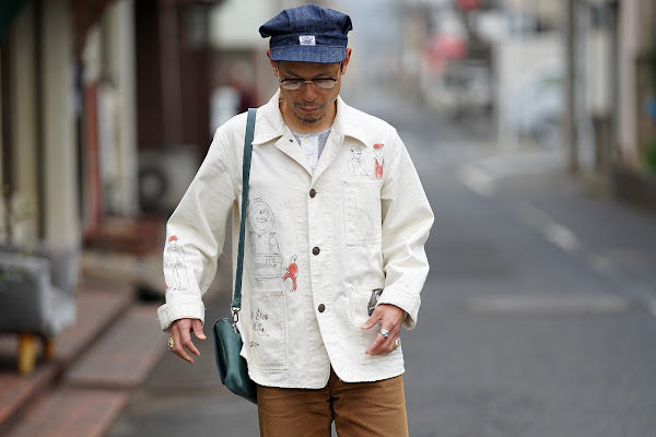 Dapper's (ダッパーズ)　ミニショルダーバッグ　1530　"Horsehide Leather Mini Shoulder Bag"　青碧ブルー
