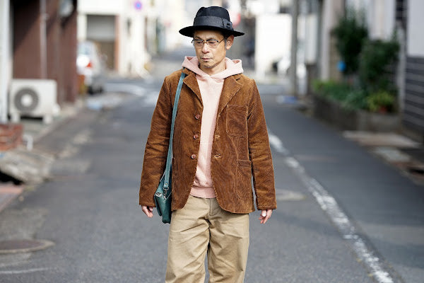 Dapper's (ダッパーズ)　ワークテーラードジャケット　1744　"Classical 3Button Work Tailored Jacket"　キャメル
