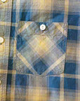 DELUXEWARE (デラックスウエア)　長袖シャツ　LV-28　"60s CHECK PATTERN"　ネイビー