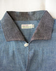 WARE HOUSE (ウエアハウス)　半袖オープンカラーシャツ　3091　"S/S OPEN COLLAR SHIRTS"　コンビシャンブレー
