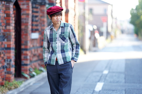 ADJUSTABLE COSTUME (アジャスタブルコスチューム)　キャスケット　AC-097　"20's Style Casquette"　ワイン