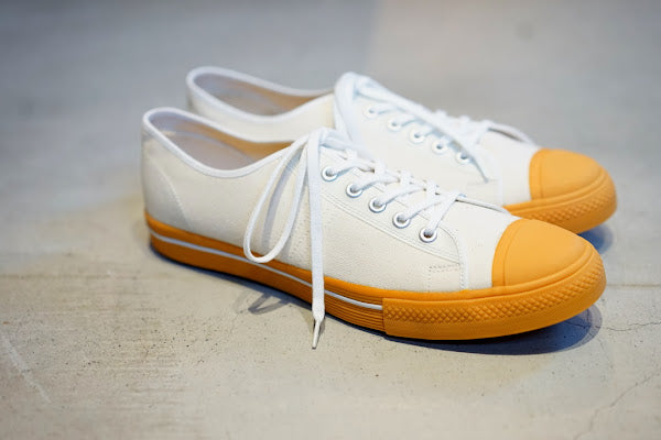 Dapper's (ダッパーズ)　キャンバススニーカー　1403　"Dappers Brand Canvas Sneakers Type Low Cut"　オフホワイト