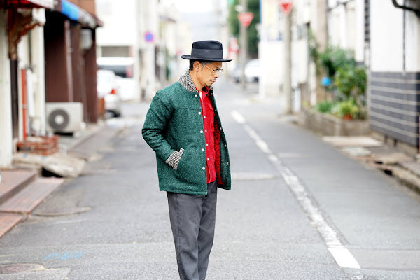 Dapper's (ダッパーズ)　クラシカルワイドブリムハット　1221　"Classic Rabbit Fur Hat"　ブラック