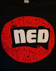 WARE HOUSE (ウエアハウス)/Tシャツ/4601/NED/スミクロ