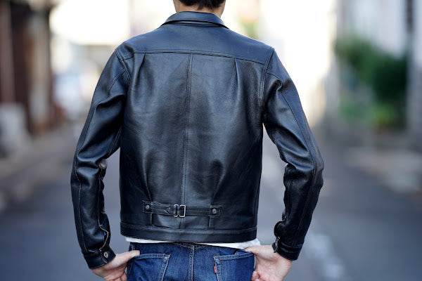 JELADO (ジェラード)　レザージャケット　JP94409　"44 Leather Jacket"　ブラック