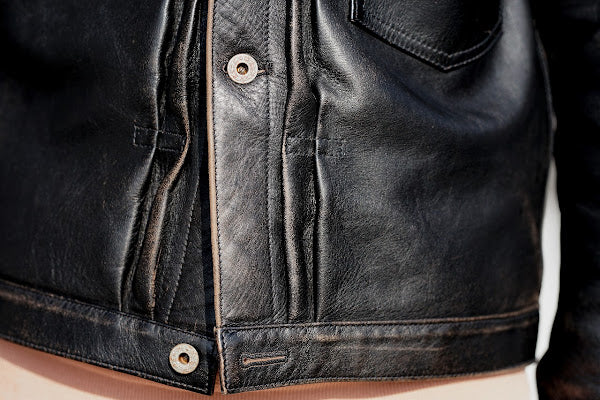 JELADO (ジェラード)　レザージャケット　JP94409　"44 Leather Jacket"　ブラック