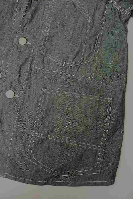 JOHN GLUCKOW (ジョン・グラッコウ)　ワークジャケット　JG61451　"Netmakers Jacket"　インディゴ