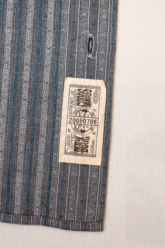 DALEE'S (ダリーズ)　6分袖ワークシャツ　"Raila (レイラ)"　...20s 3/5 SLEEVE　インディゴドギー