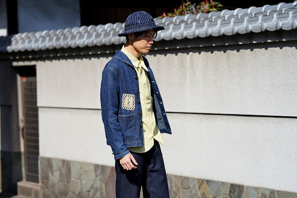 DALEE'S (ダリーズ)　長袖ドレスシャツ　"CALICO.C (キャラコ.C) with COLLER No.2"　クールイエロー