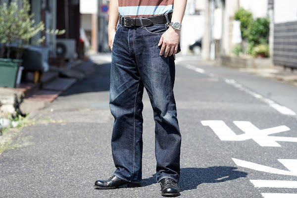DELUXEWARE (デラックスウエア)　ジーンズ　DX5015　"STANDARD STRAIGHT"　インディゴ・ワンウォッシュ
