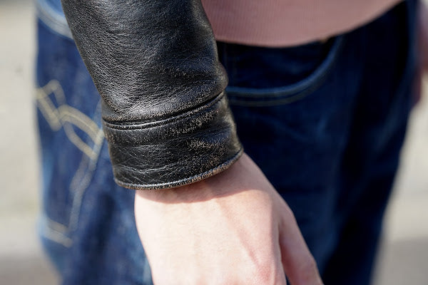 JELADO (ジェラード)　レザージャケット　JP94409　"44 Leather Jacket"　ブラック