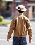 ADJUSTABLE COSTUME (アジャスタブルコスチューム)　ボーターハット (カンカン帽)　AHT-007　"Panama Boater Hat"　トリコロール