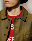 The 2 Monkeys (ザ・トゥーモンキーズ)　クラシカル・フレンチジャケット　TM73436　"Voyager Coat (ヴォイジャーコート)"　オリーブカーキ