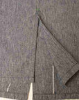 TCB (ティーシービー)　ショップコート　"Tabby's Coat"　ネイビーシャンブレー