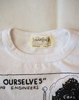 SUGAR CANE (シュガーケーン)　半袖Tシャツ　SC79263　1920's CARTOON T-SHIRT "AMONG OURSELVES"　ホワイト