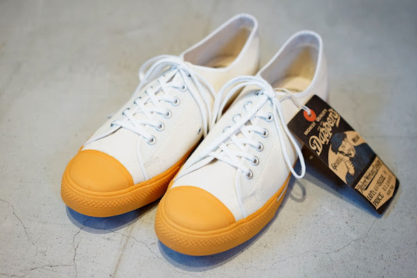 Dapper's (ダッパーズ)　キャンバススニーカー　1403　"Dappers Brand Canvas Sneakers Type Low Cut"　オフホワイト
