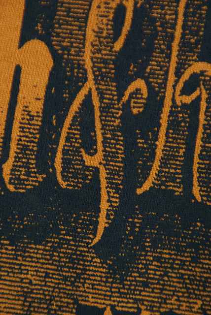 DELUXEWARE (デラックスウエア)　半袖Tシャツ　6009　"MARSH&amp;KENYON"　U.Sイエロー