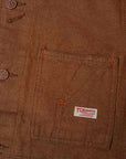 TCB (ティーシービー)　カバーオール　"Tabby's Jacket"　ブラウンデニム