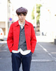 DALEE'S (ダリーズ)　長袖ドレスシャツ　"CALICO.D (キャラコ.D) with COLLER No.4"　ホワイトストライプ