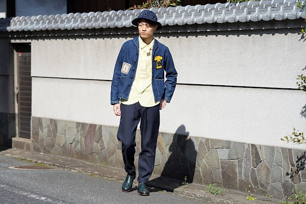 TCB (ティーシービー)　デニムワークジャケット　"SEAMENS Jumpers"　ワンウォッシュ