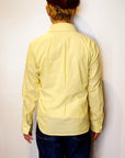DALEE'S (ダリーズ)　長袖ドレスシャツ　"CALICO.C (キャラコ.C) with COLLER No.2"　クールイエロー