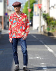 Dapper's (ダッパーズ)　レザーキャスケット　1515　"40’s Style Classic Horsehide Leather Casquette"　ブラウン