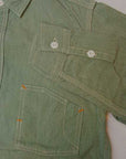 TCB (ティーシービー)　ワークシャツ　"Catlight Shirts"　コバート・グリーンシャンブレー