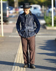 Dapper's (ダッパーズ)　ハイバックトラウザース　1600　"Classical Narrow Trousers Type Hi-Back"　ブリック/ブラック・クラシックチェック
