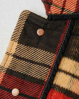 DELUXEWARE (デラックスウエア)　マッキーノジャケット　109XX　"FIELD NEL-ALL"　BLK.CK