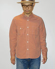 TCB (ティーシービー)　ワークシャツ　"Catlight Shirts"　コバート・レッドシャンブレー